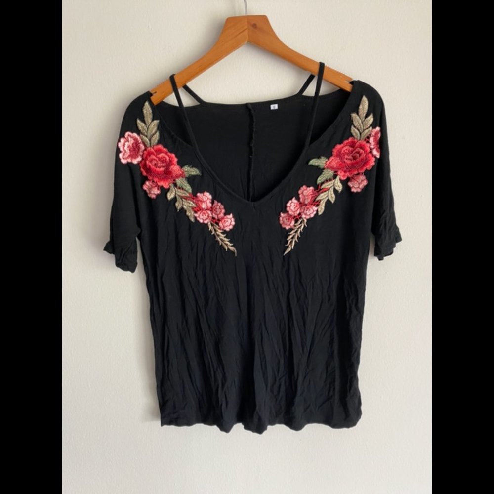 Francesca's Embroidered Top